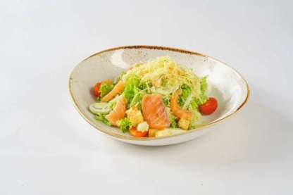 Цезарь с семгой / Caesar with Salmon